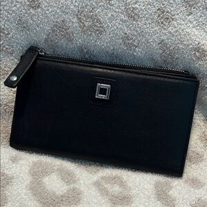 Lodis Black Leather Wallet